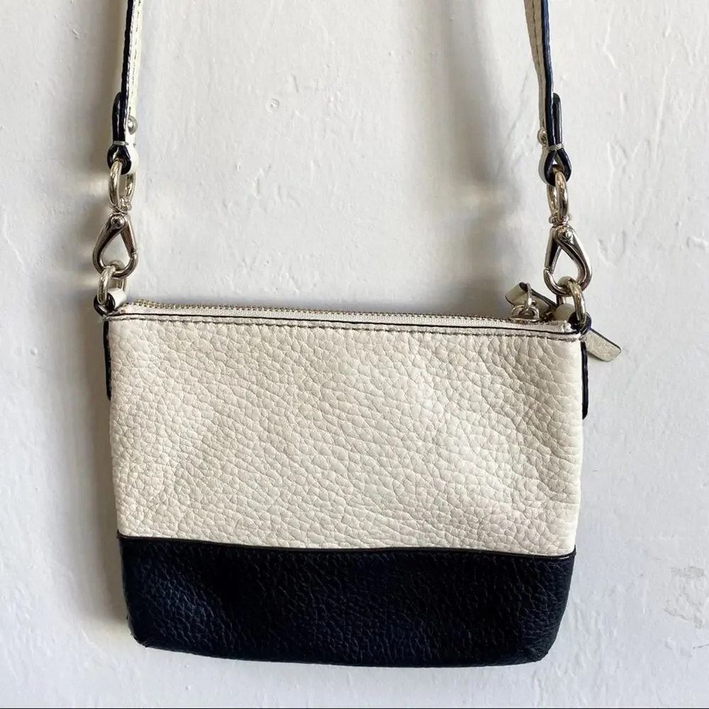Kate Spade‎ Grove Court Black Ivory Colorblock Crossbody Bag